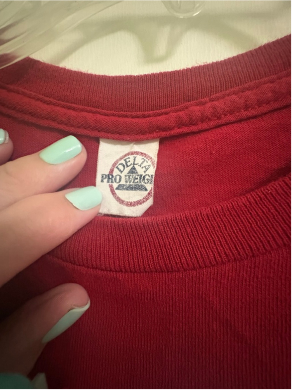 Delta Pro Weight Red Grill Graphic Short Sleeve Tee L - Picture 2 of 2